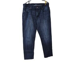 Men's Lucky Brand Jeans 221 Original Straight Dark Wash Size 36x32